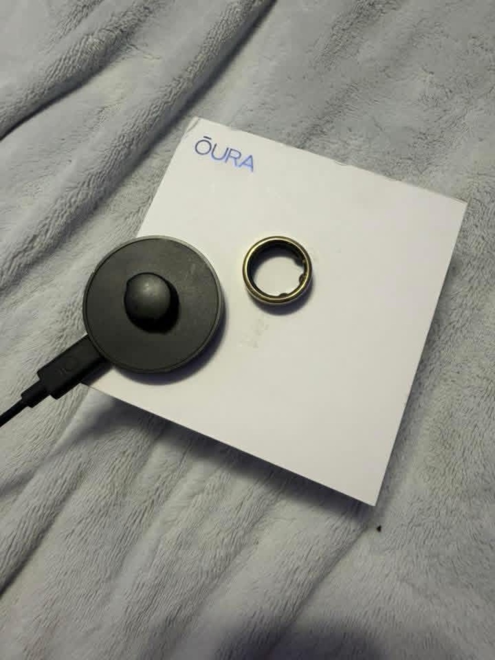 Oura ring, Gold Ring size 8 (3 gen)